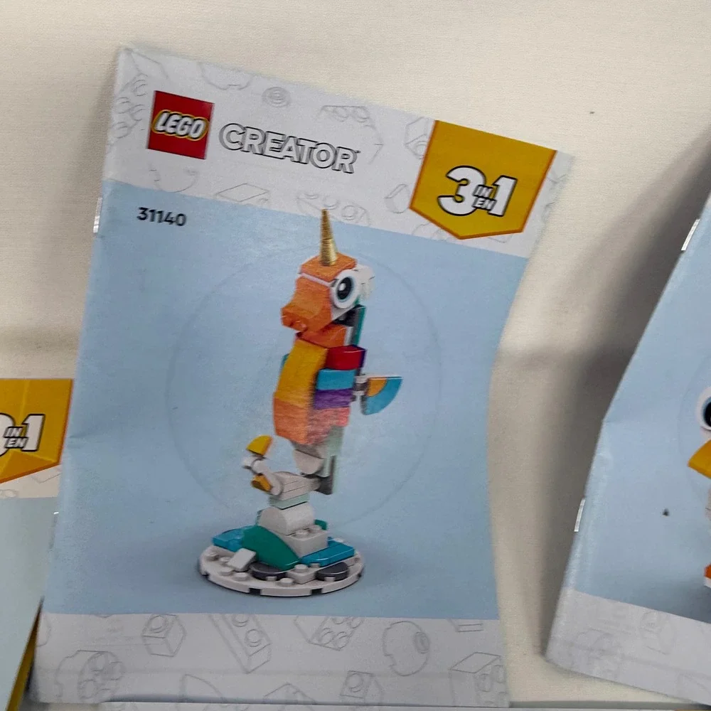 LEGO Creator 3-in-1 Instruction Manuals Lot 31140 31147 31149 31133 31155 31157